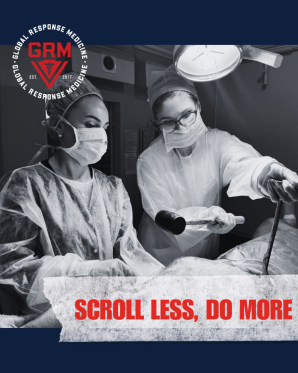 Scroll Less, Do More | Global Response Medicine